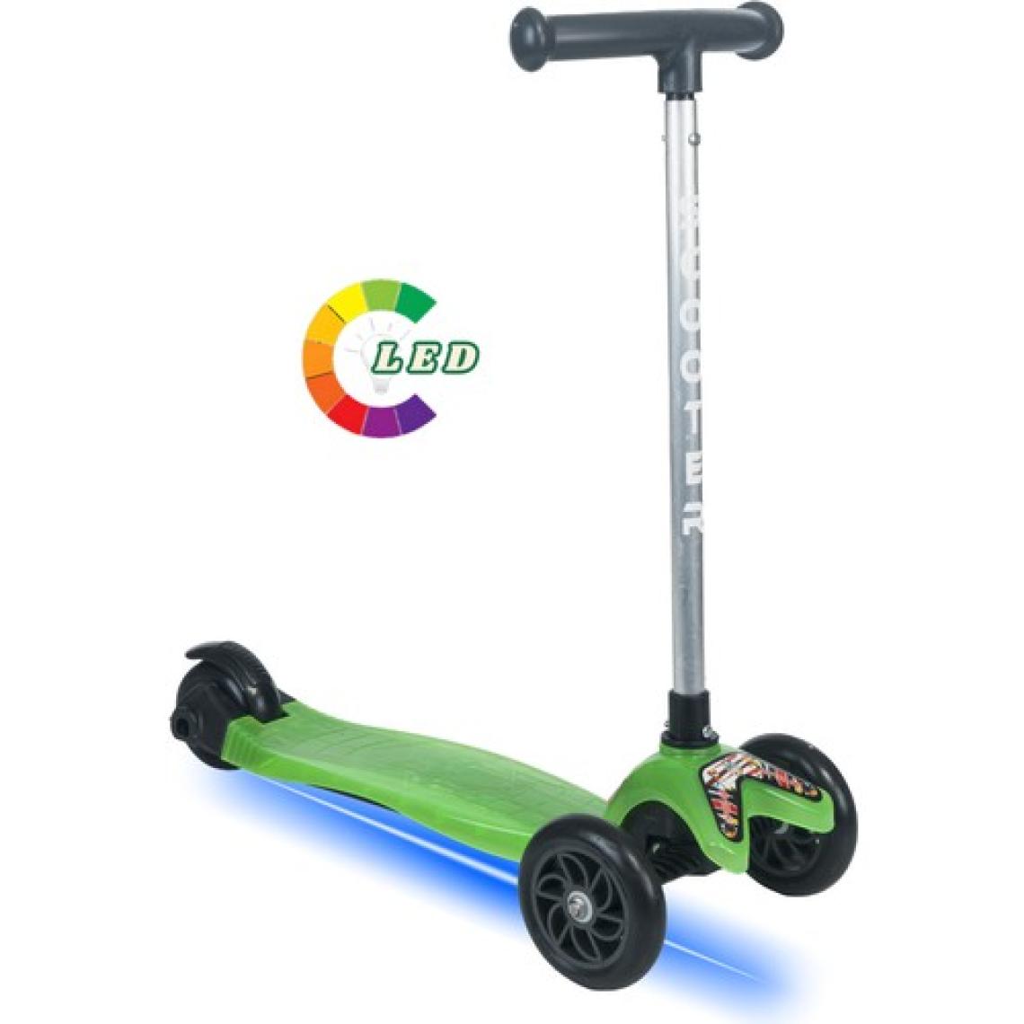 Tois Colorwase LED Işıklı 4 Kademe(50-65 Cm) Ayarlanabilir 3 Tekerlekli Scooter