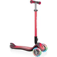 Globber Elite Deluxe Işıklı Scooter Kırmızı
