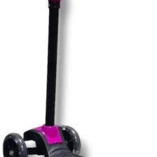 Hak-İş Oyuncak Swing Işıklı 3 Tekerlekli Scooter Pembe