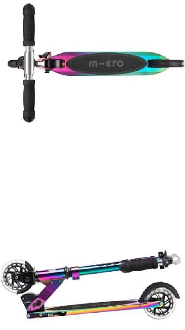 Micro Sprite LED 2 Tekerlekli Scooter Neochrome
