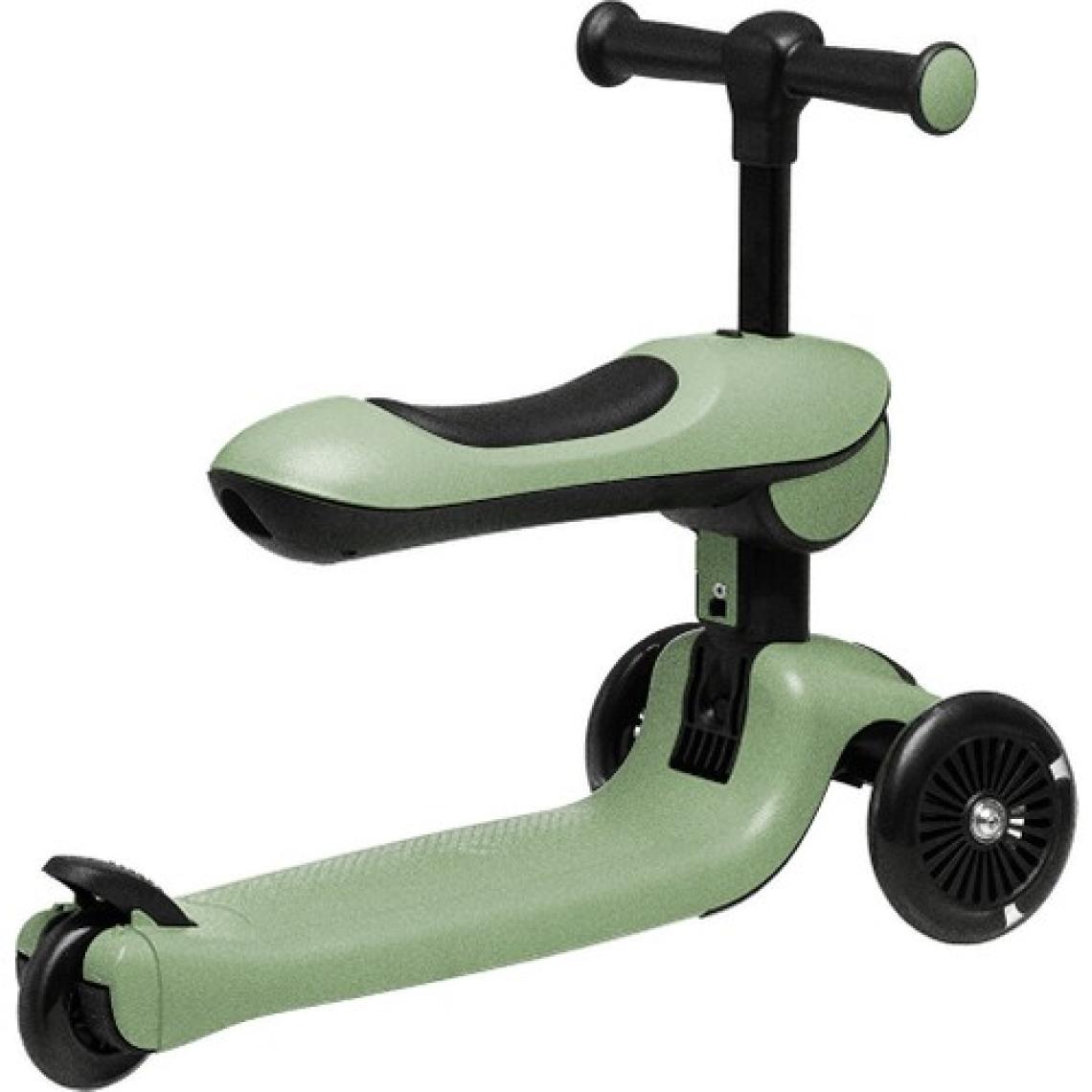 Baby Toys Funride Oturmalı, Tekerlekleri Işıklı Scooter Mint Yeşili