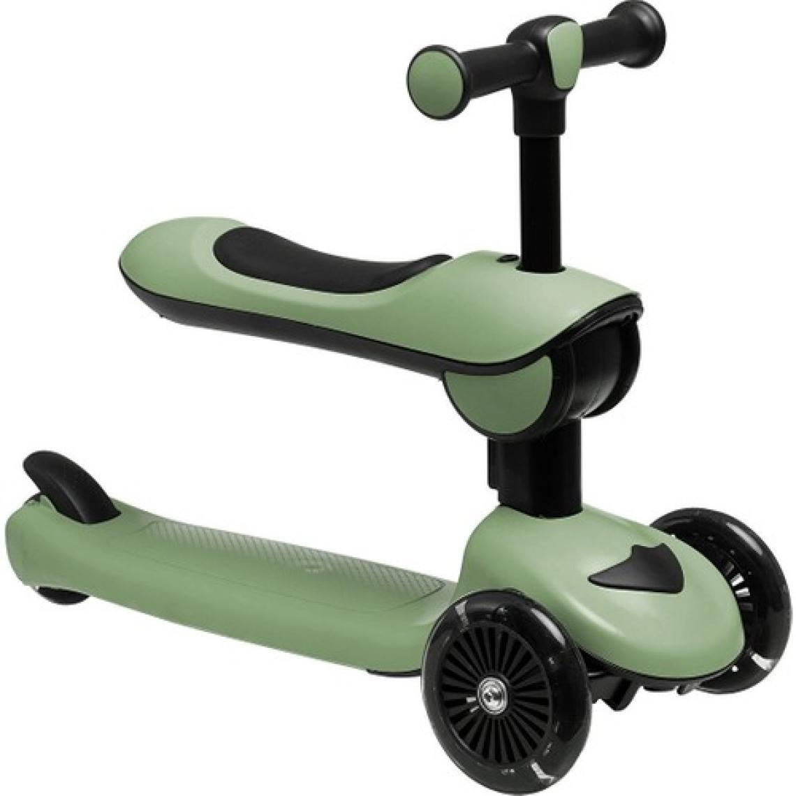 Baby Toys Funride Oturmalı, Tekerlekleri Işıklı Scooter Mint Yeşili