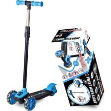 Cool Wheels 2-4 Yaş Arası Çocuklar İçin 3 Tekerlekli Işıklı Mavi Scooter - Ayarlanabilir Direksiyon ve Kaymaz Tabanlı