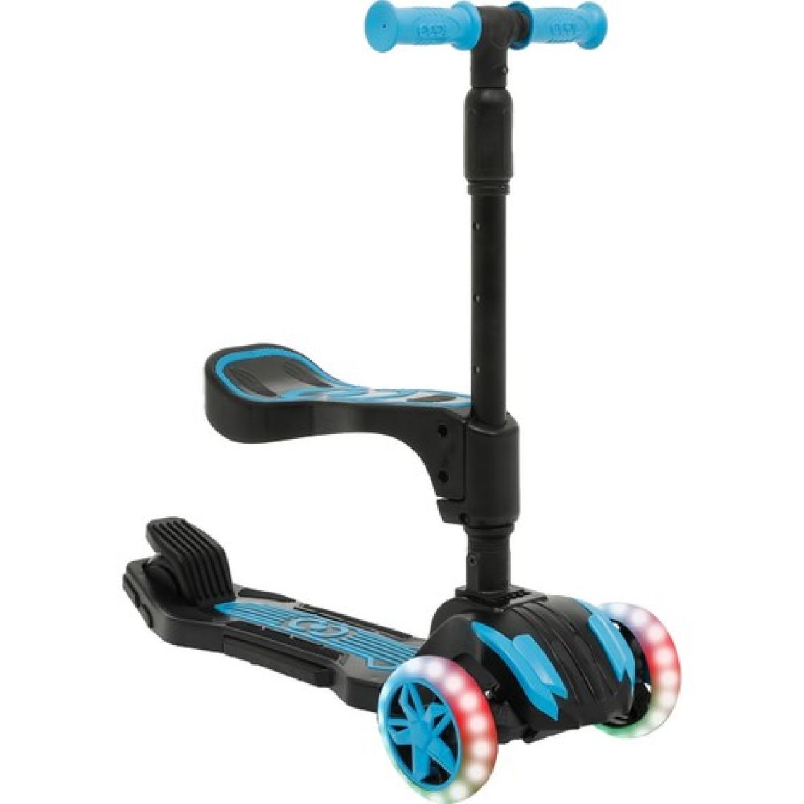 Furkan Toys Cool Wheels LED Işıklı Oturaklı Combo Scooter