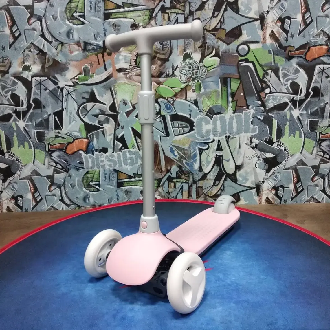 Xiaomi Mitu Işıklı Ayarlanabilir 3 Tekerlekli Scooter Sarı
