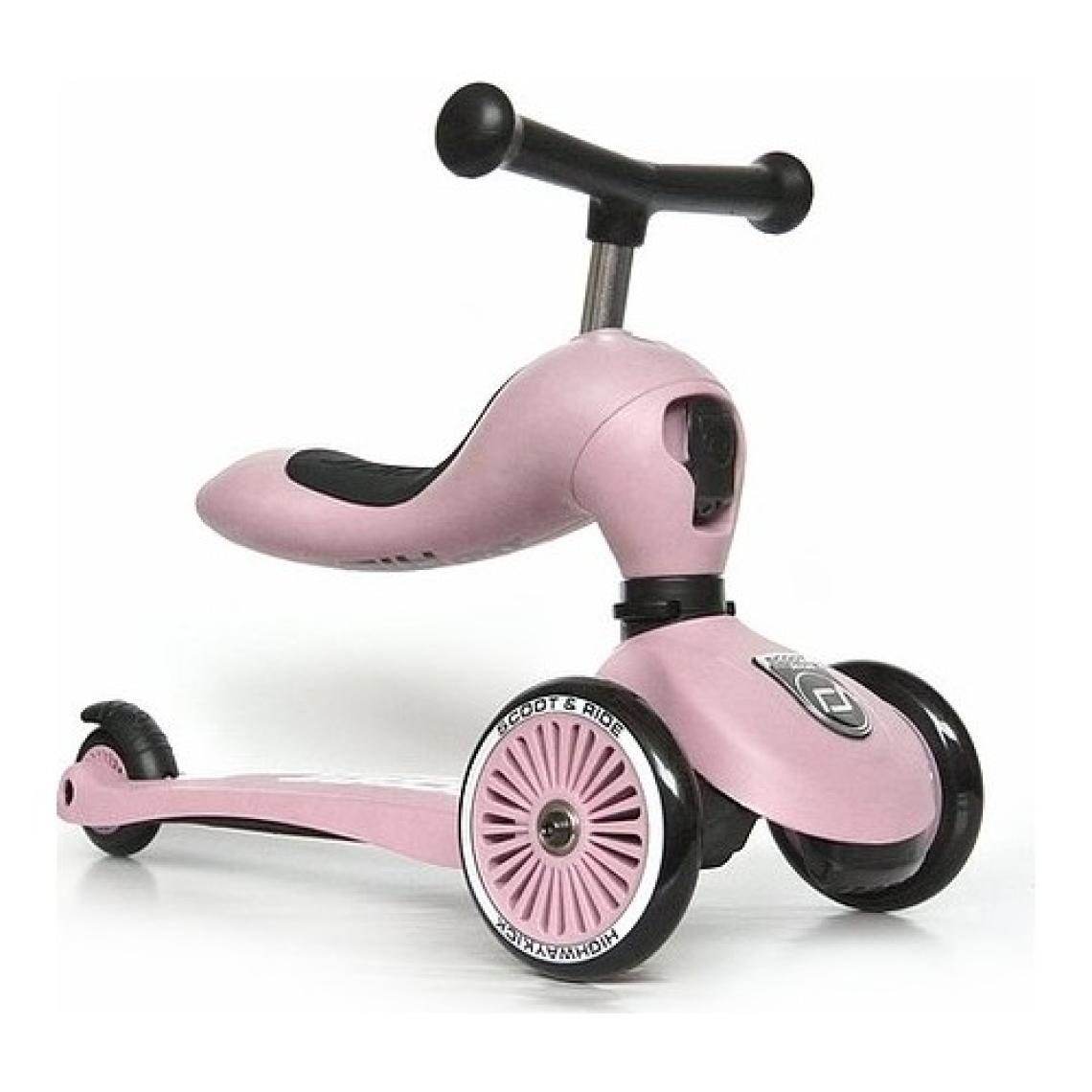Scoot And Ride Highwaykick 1 Pembe Oturaklı 3 Tekerlekli Çocuk Scooter