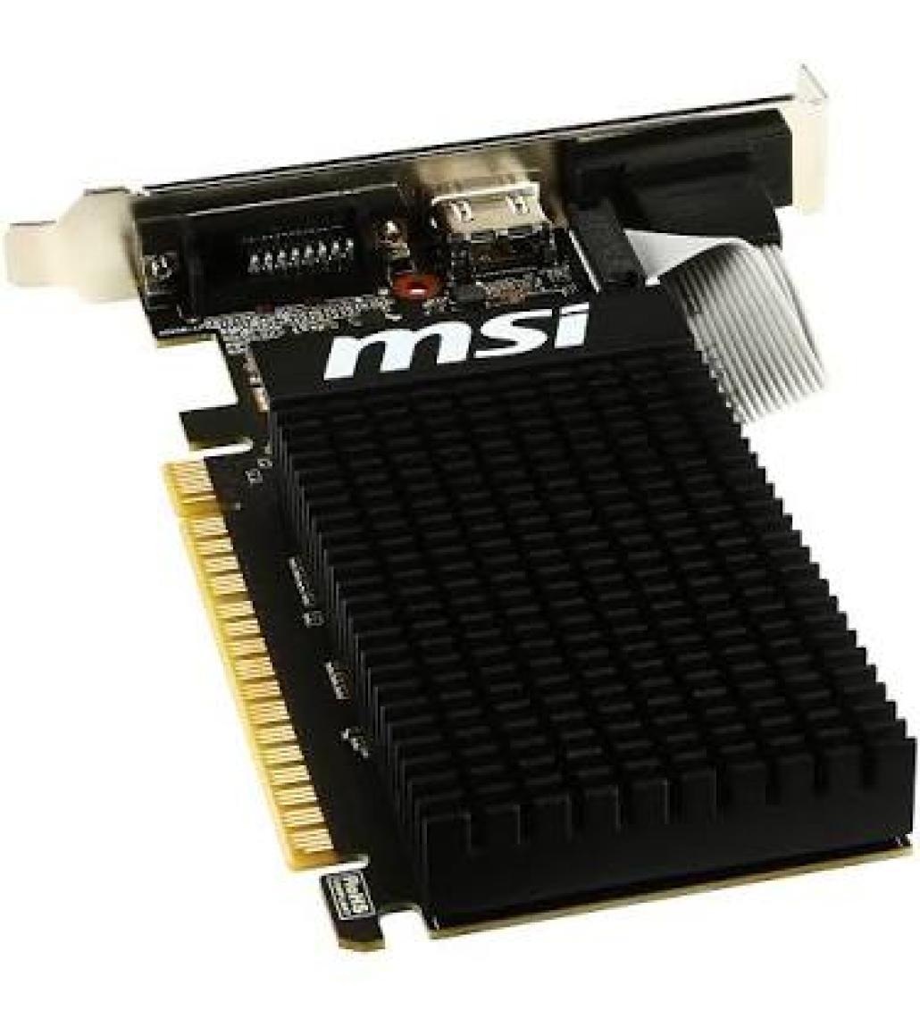 Msı Vga Gt 710 2Gd3H Lp Gt710 2Gb Ddr3 64B Dx12 Pc Ekran Kartı