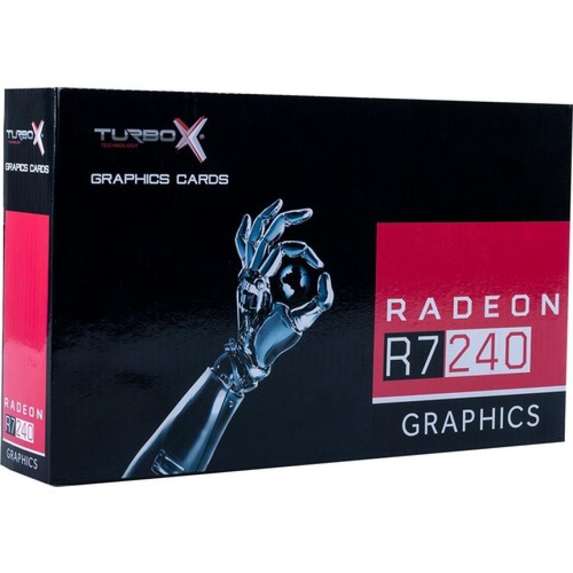 Turbox Knight Zen N R7 240 Amd DDR3 128Bit Vga.Dvi.Hdmi Tek Fan 4GB Ekran Kartı