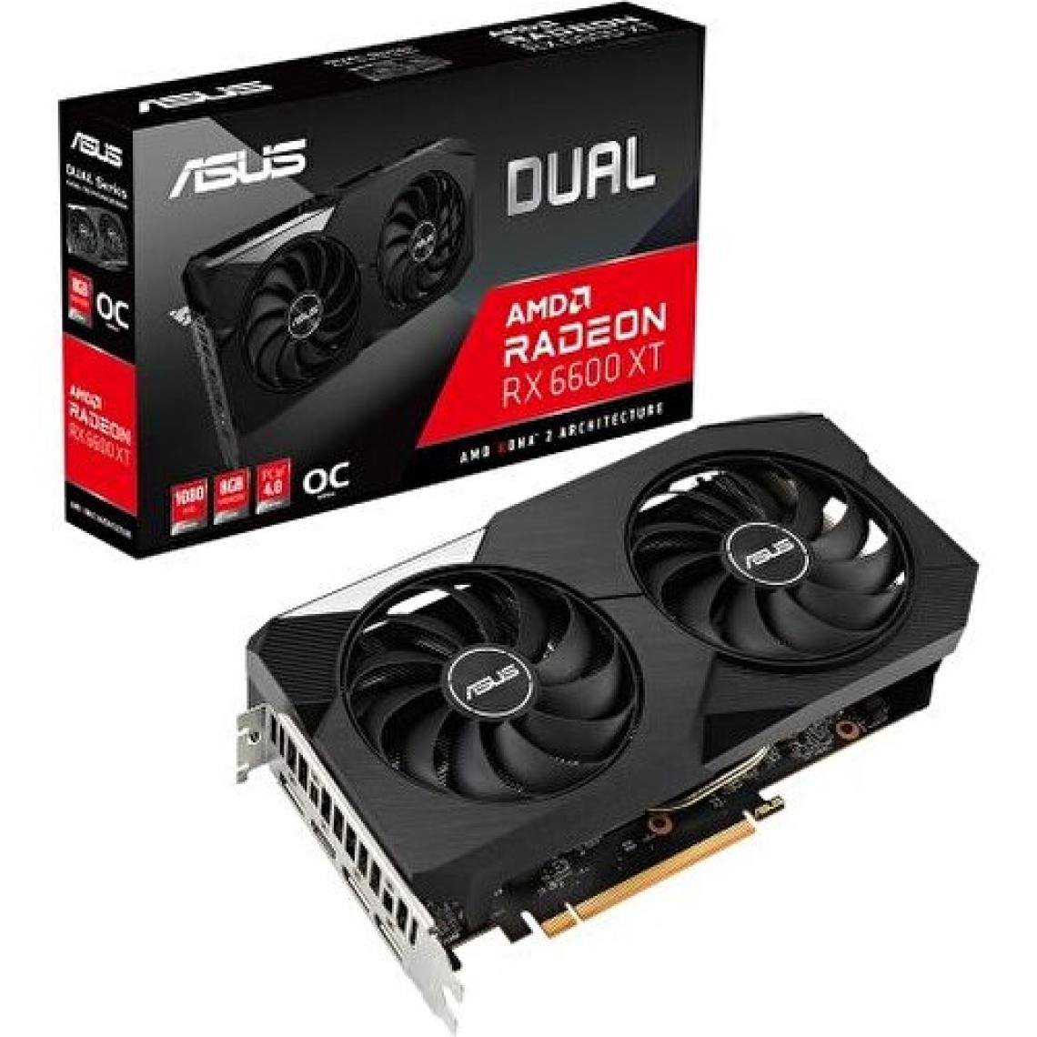 ASUS DUAL-RX6600XT-O8G AMD 8GB GDDR6 128Bit