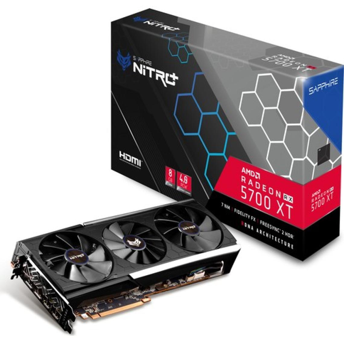 Sapphire Nitro+ Radeon RX 5700 XT 8GB 256Bit GDDR6 DX(12) PCI-E 4.0 Ekran Kartı (11293-03-40G)