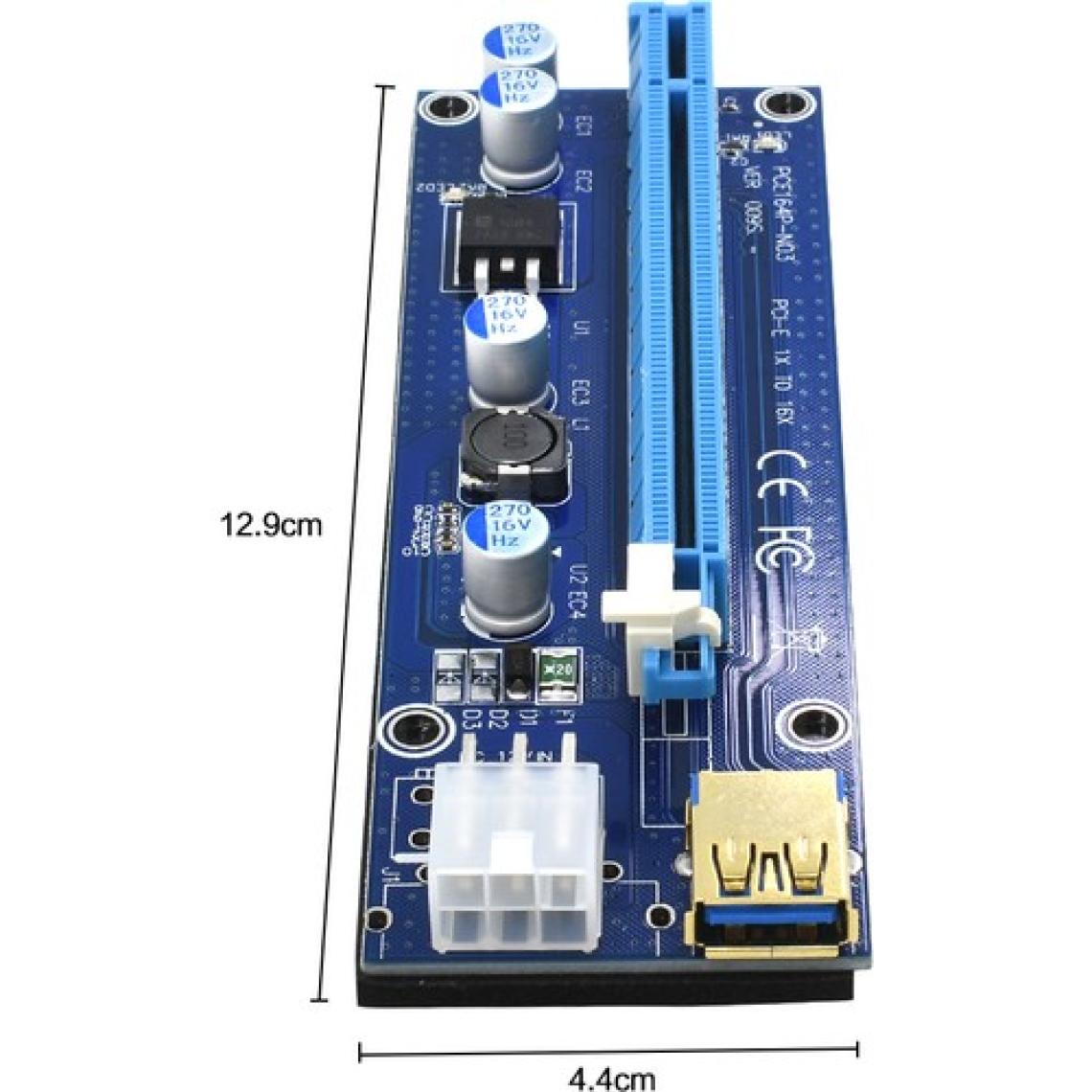 Hubstein Riser Kart PCI E
