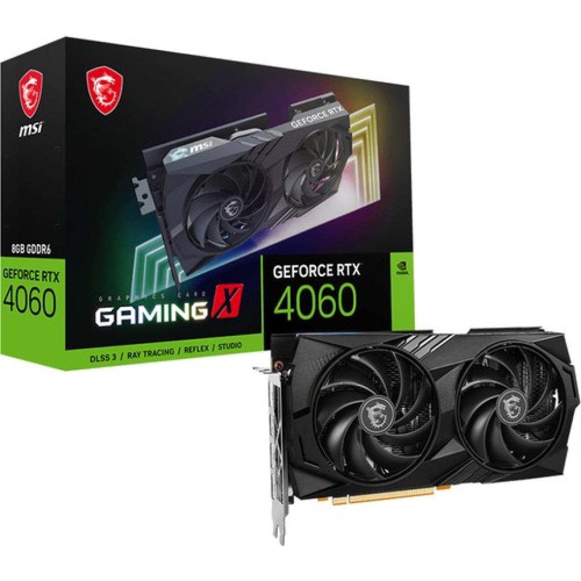 MSI GeForce RTX 4060 Gaming X 8GB GDDR6 128 Bit DLSS 3 Ekran Kartı