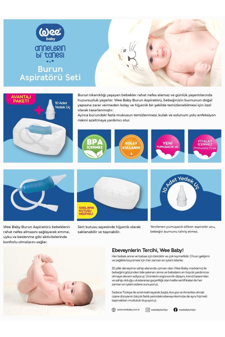 Burun Aspiratörü Seti