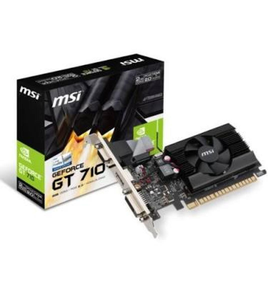 Msı Vga Gt 710 2Gd3H Lp Gt710 2Gb Ddr3 64B Dx12 Pc Ekran Kartı