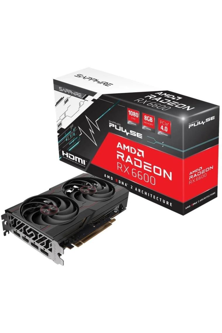 11310-01-20g Vga Pulse Amd Rx 6600 Gam 8g Gddr6