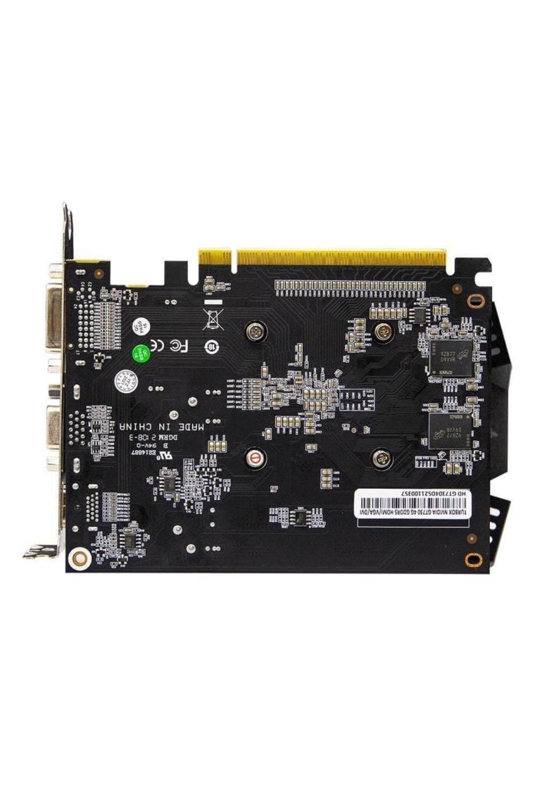 Venus Saga Gt730 Nvidia Gddr5 64bit Vga.dvi.hdmi Tek Fan 4gb Ekran Kartı (BOX)