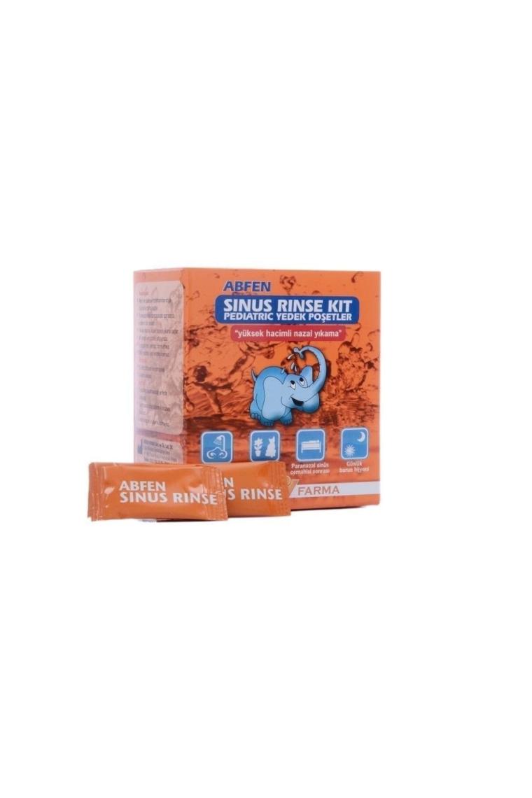 Sinus Rinse Kit Pediatric Yedek Poşetler Yüksek Hacimli Nazal Yıkama 50’li