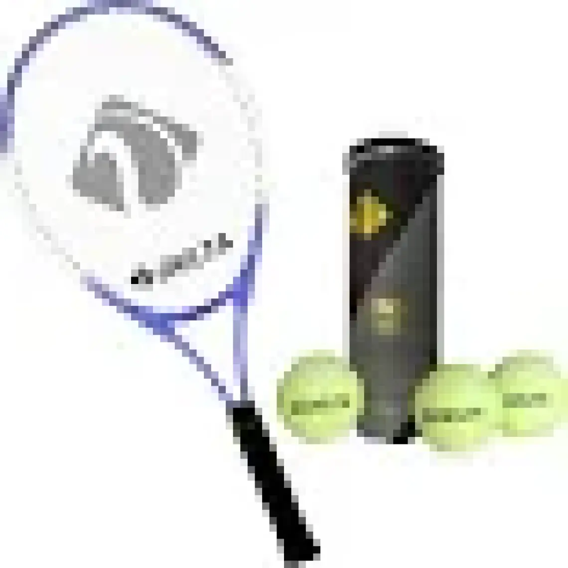 Delta Max Joys 25 İnç Çocuk Tenis Raketi + Çantası + Vakumlu Tüpte 3 Adet Tenis Maç Topu Seti