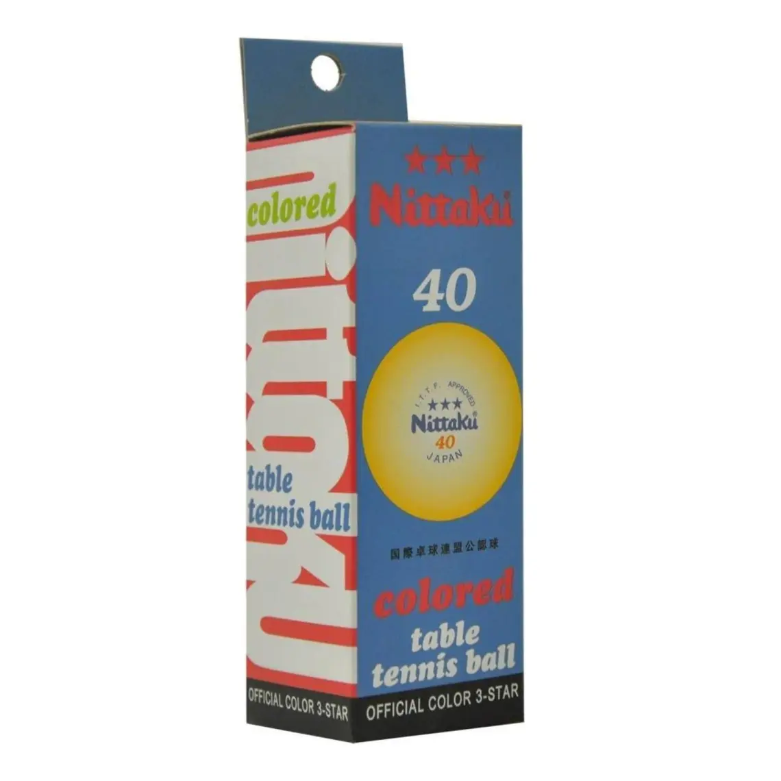 Nittaku 40 NB-1912 Ittf Onaylı Masa Tenisi Topu Turuncu