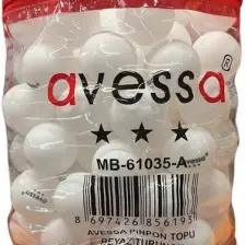 Mitsuka Çantalı 40 Mm 100'Lü Beyaz Masa Tenis Topu