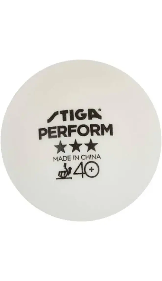 Stiga Perform 3lü Masa Tenisi Pinpon Topu Beyaz (1113-2110)