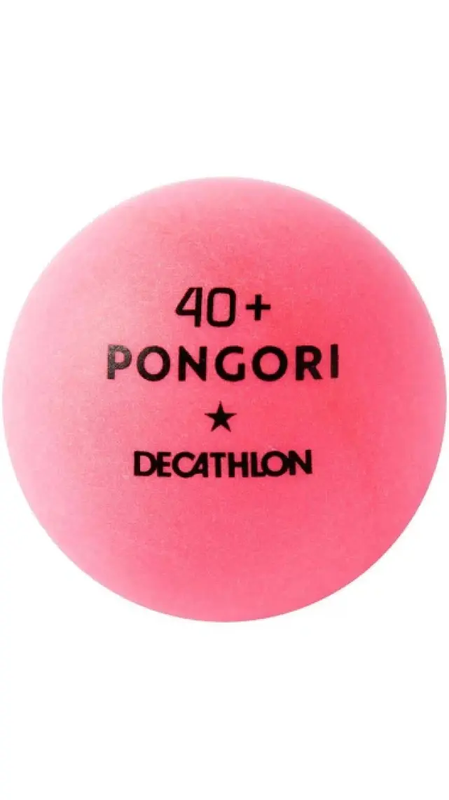 Pongori Masa Tenisi Topu - 6 Adet - Pembe - Ttb 100