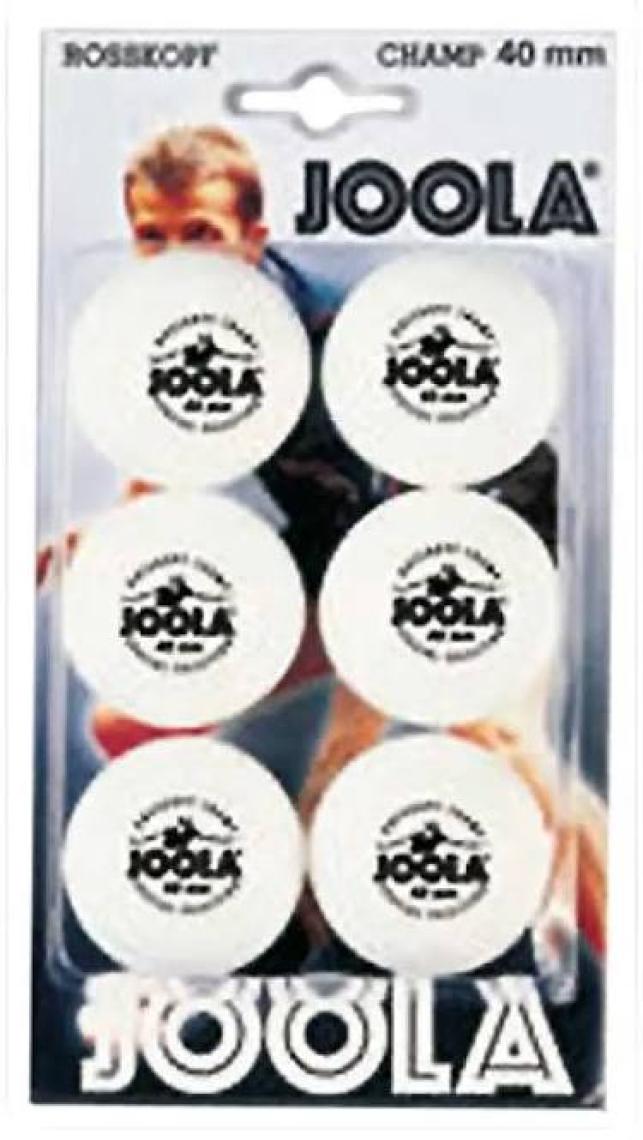 Joola Rossi Champ 6'lı Masa Tenisi Topu