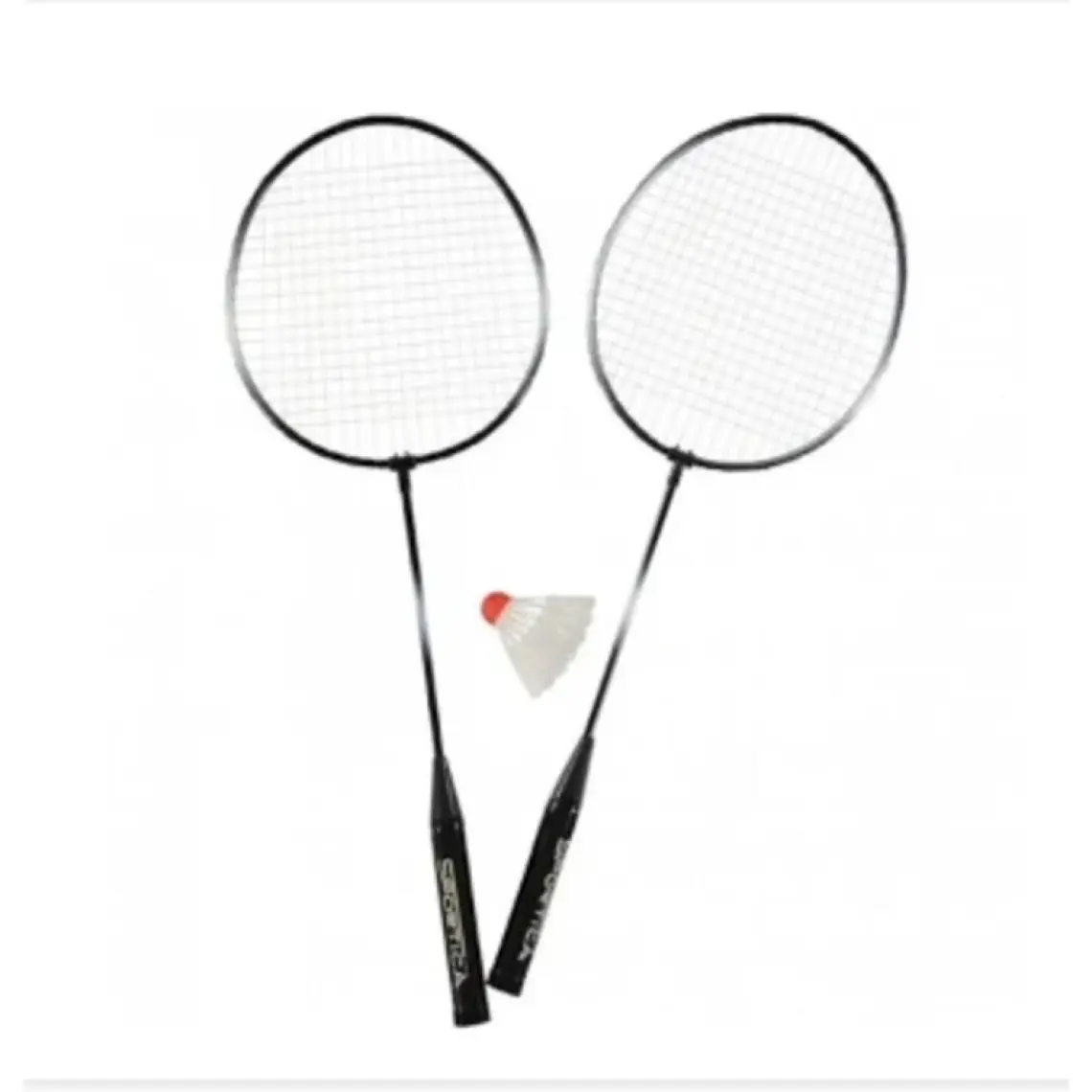 Sportica SDB 65 Badminton Raket seti 2 Raket +2 Top