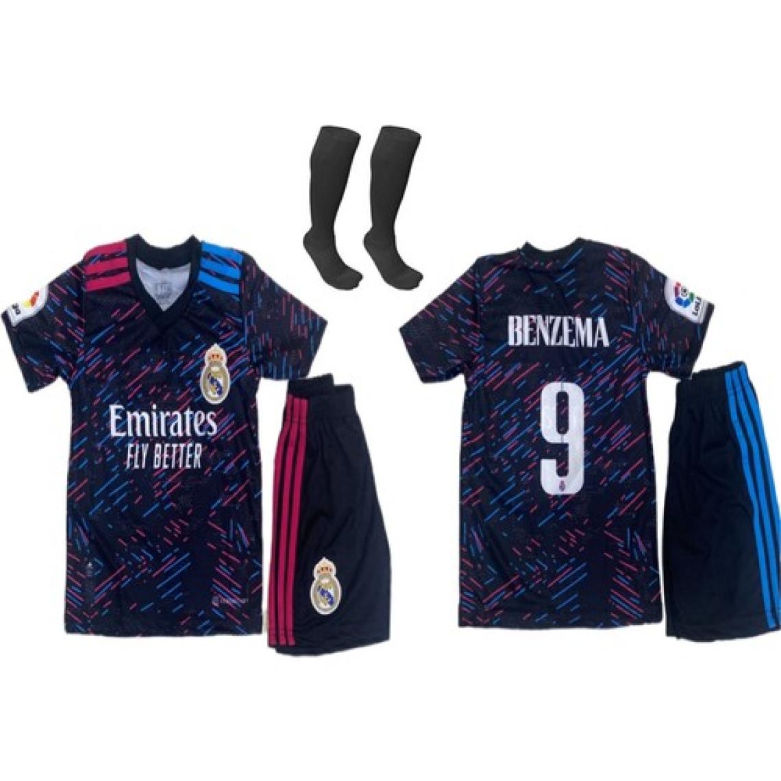 Hnsport Çocuk Real Madrid Benzema Forma+Şort+Çorap 3lü Set