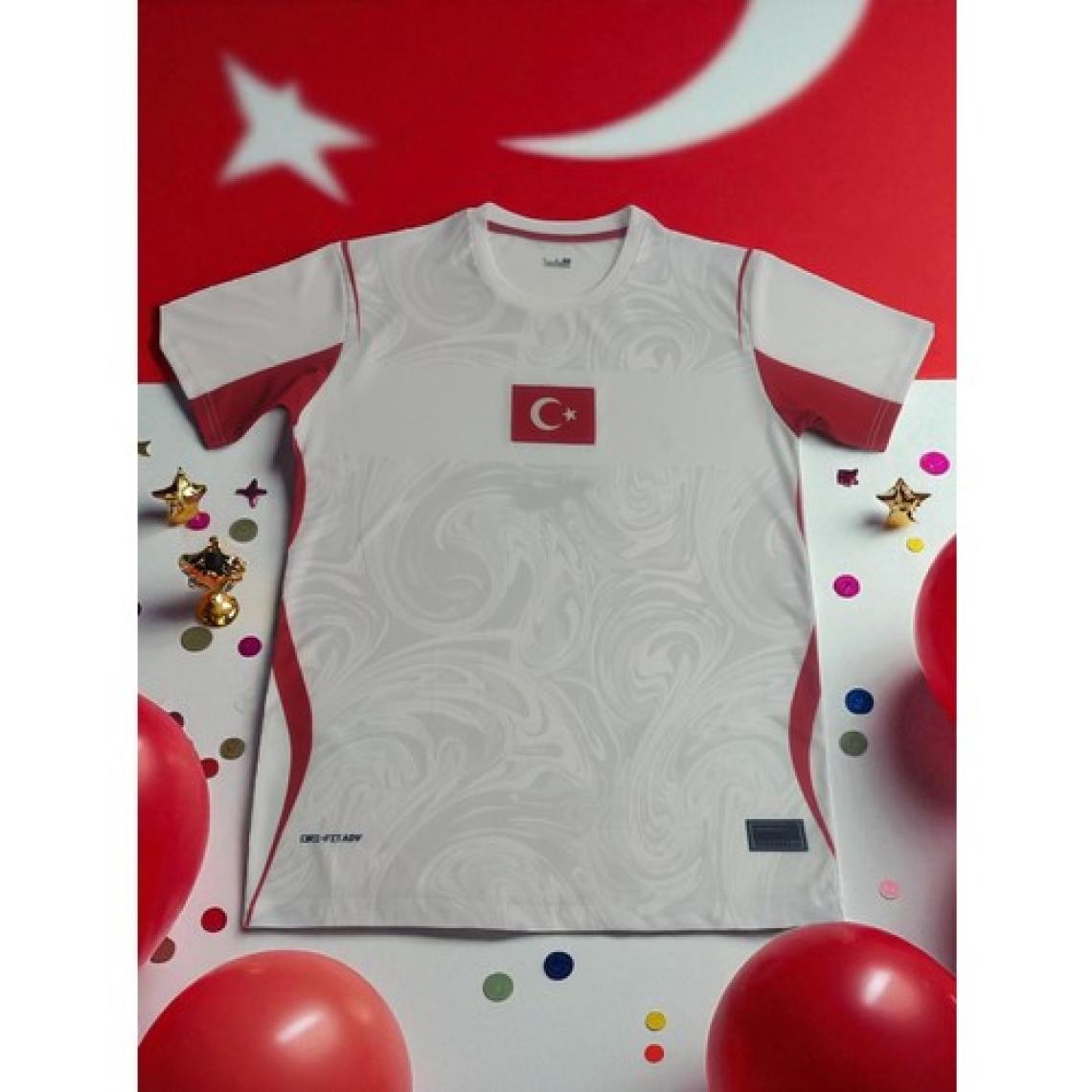 Bite Nose Türkiye Beyaz Milli Takım Yetişkin T-Shirt Halısaha Forması