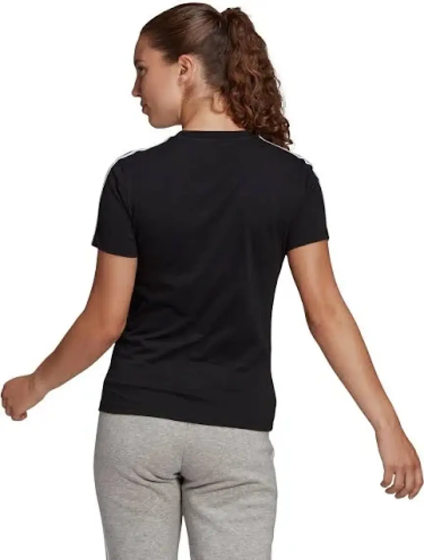 LOUNGEWEAR Essentials Slim 3-Stripes Tişört