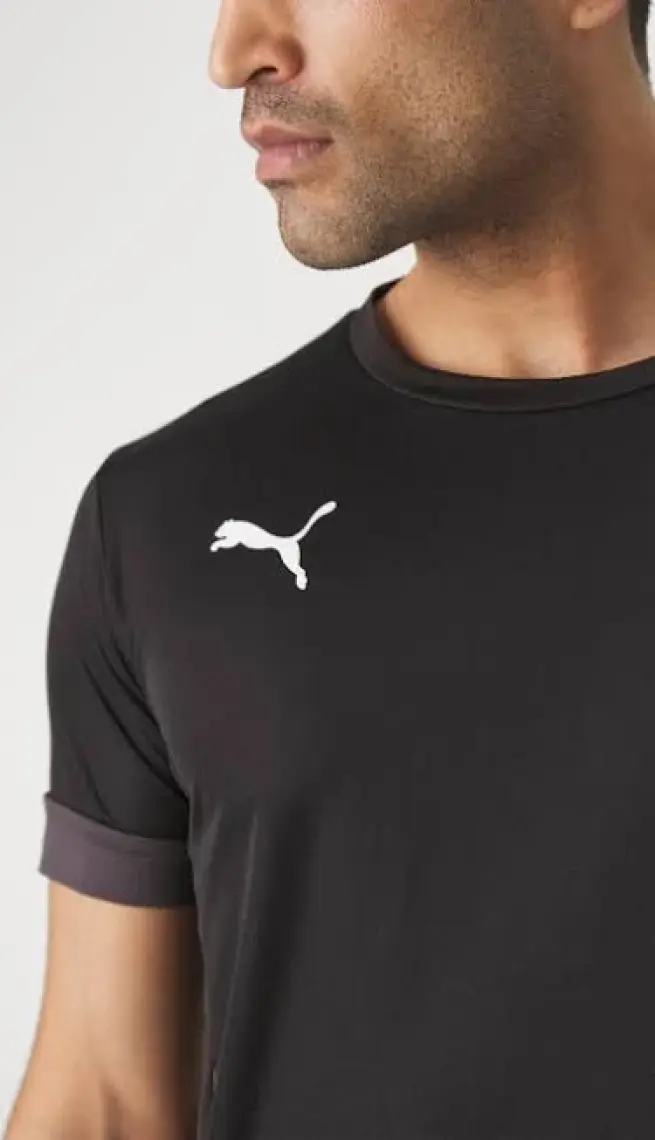 Puma Teamgoal Matchday Jersey Erkek Futbol Antrenman Tişörtü 70574703 Siyah