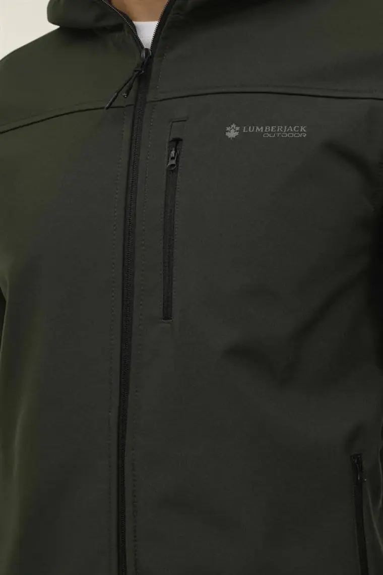 Lumberjack 2W M-Gt16 Basıc Softshell 2Pr Haki Erkek Mont 101169248