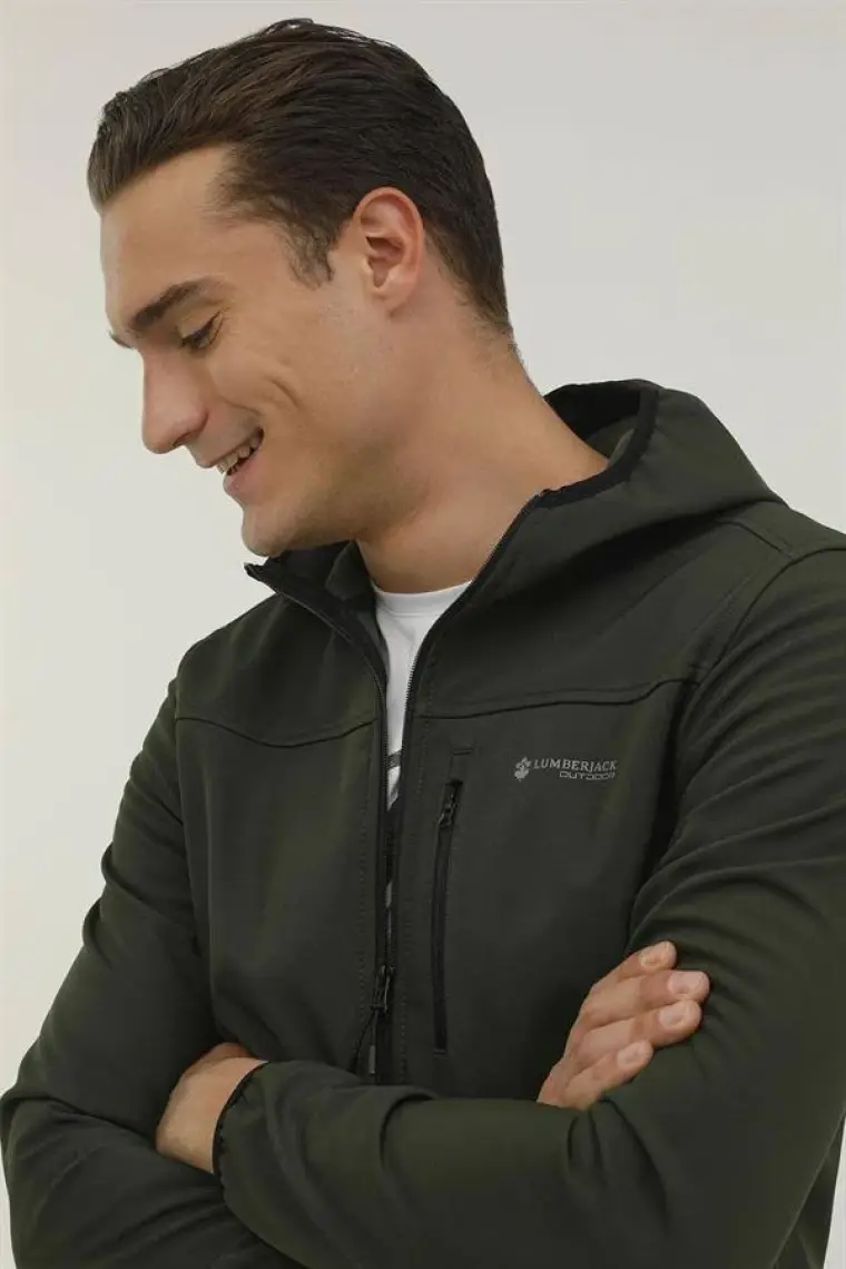 Lumberjack 2W M-Gt16 Basıc Softshell 2Pr Haki Erkek Mont 101169248