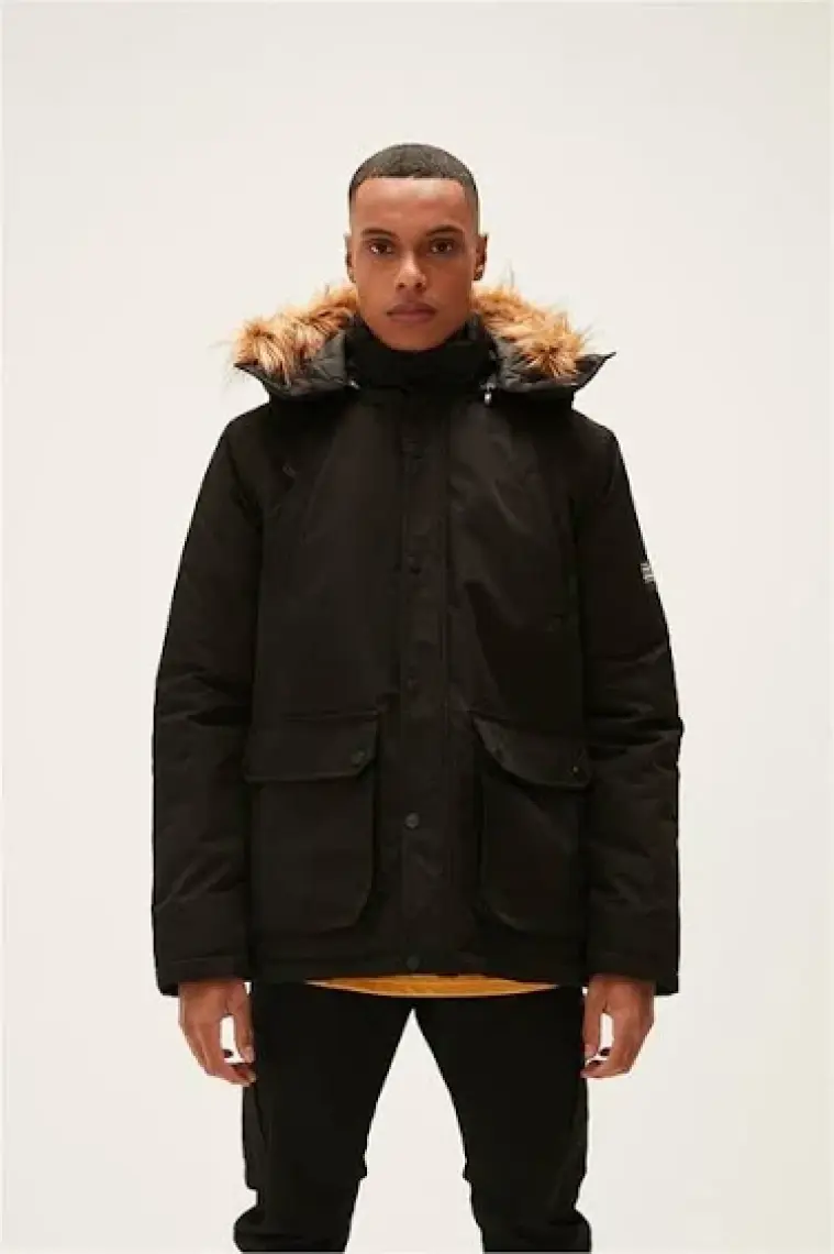 Bad Bear Rock Rabbit Jacket Siyah Erkek Mont 22.02.13.004-C01