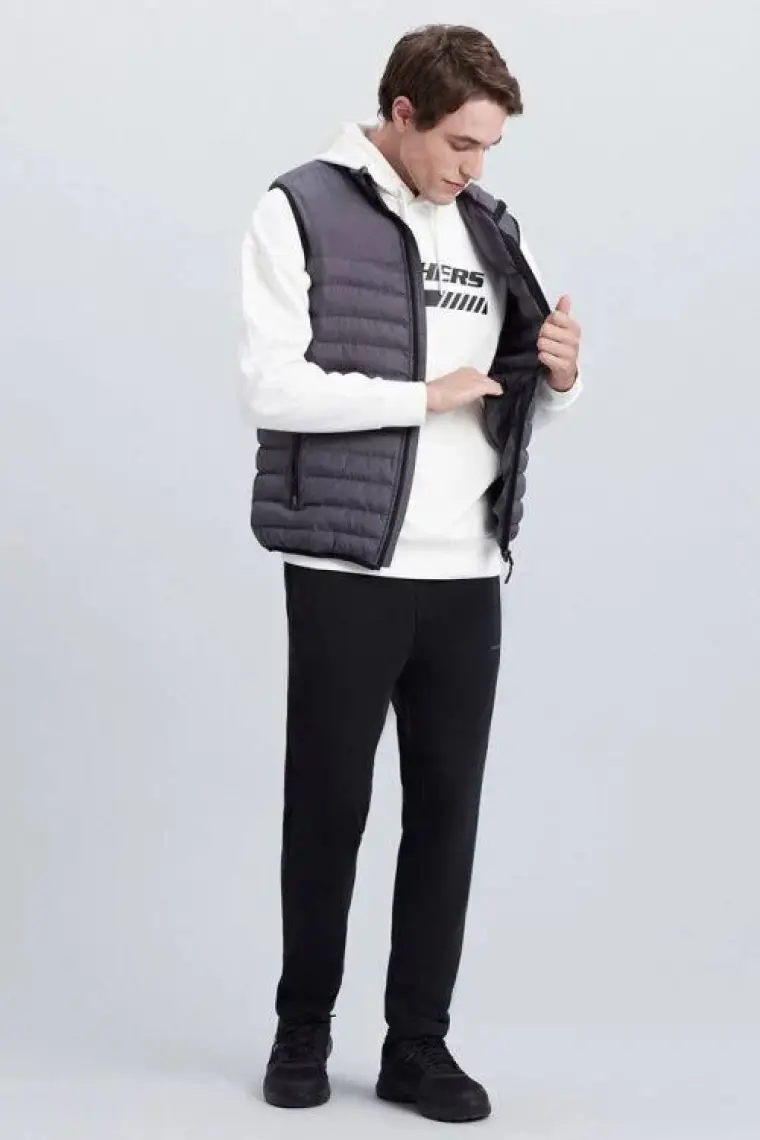 Skechers M Essential Vest Erkek Yelek S202174-040