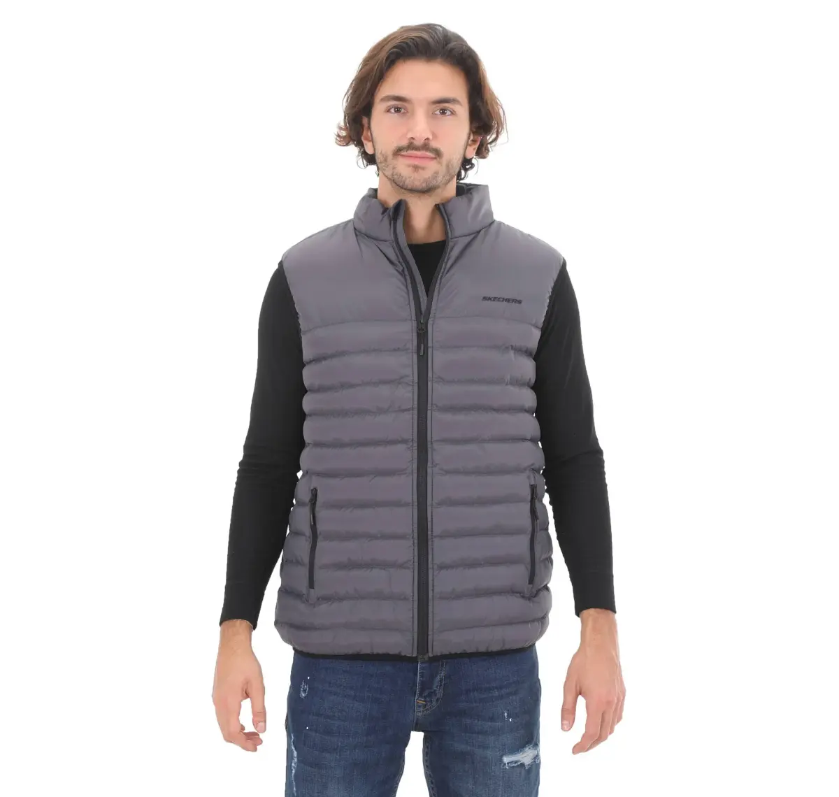 Skechers M Essential Vest Erkek Yelek S202174-040