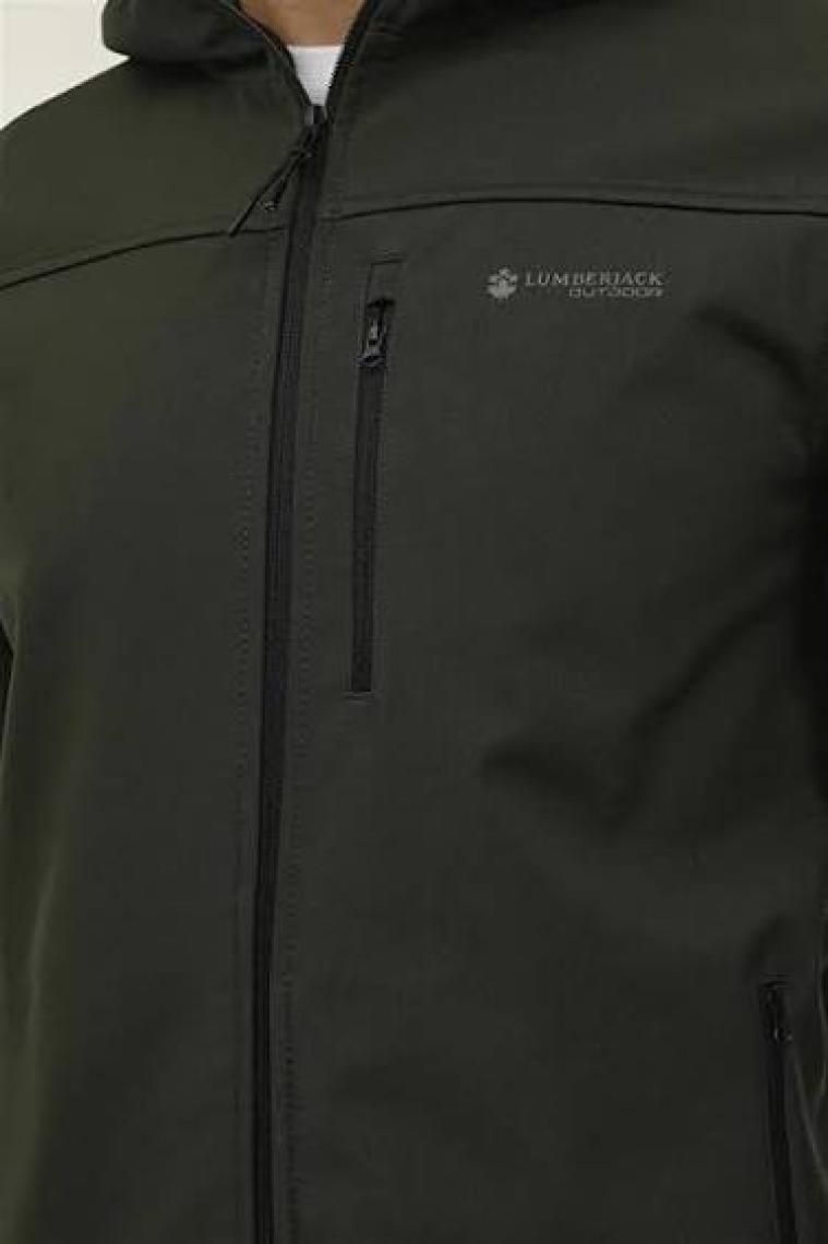 Lumberjack 2W M-Gt16 Basıc Softshell 2Pr Haki Erkek Mont 101169248