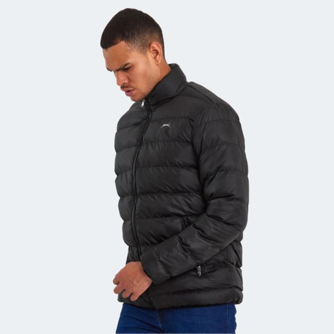 Slazenger Honor I ST21JE012-500 Siyah Erkek Şişme Mont