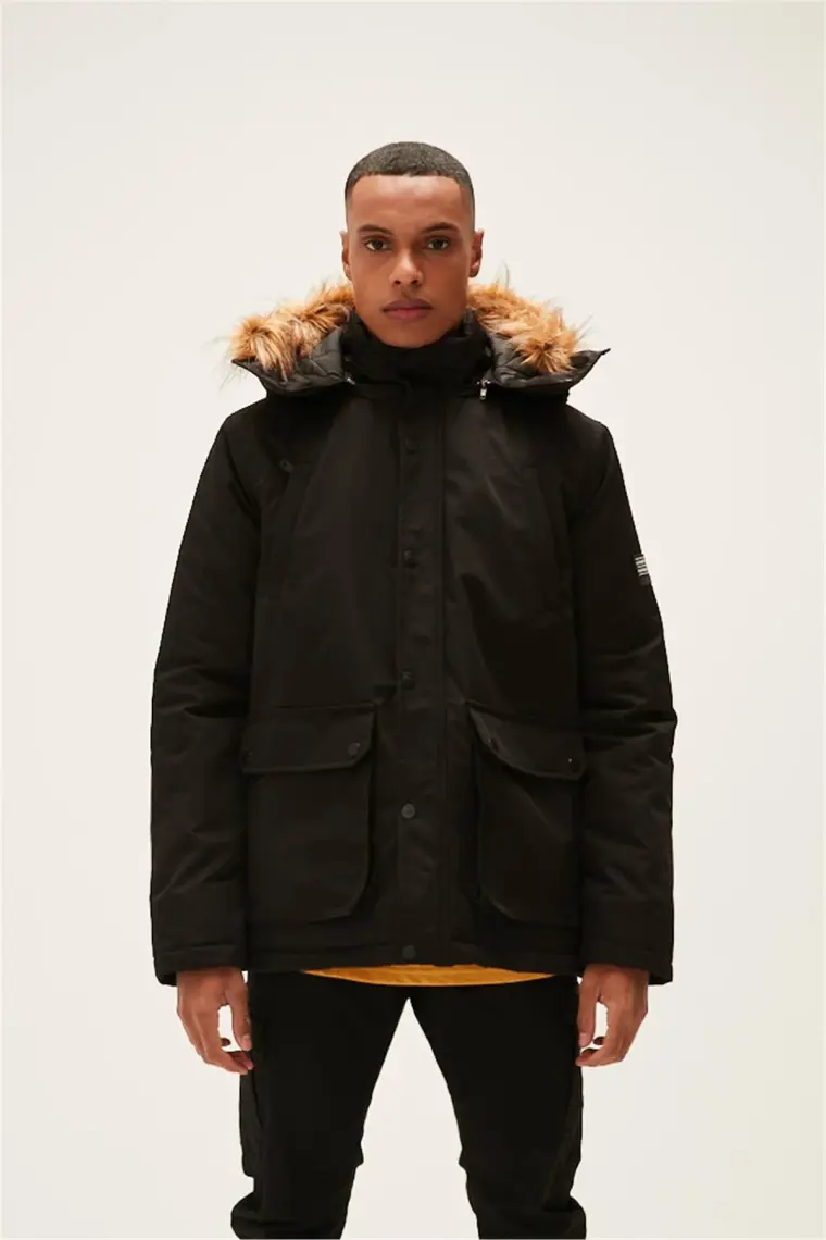 Bad Bear Rock Rabbit Jacket Siyah Erkek Mont 22.02.13.004-C01