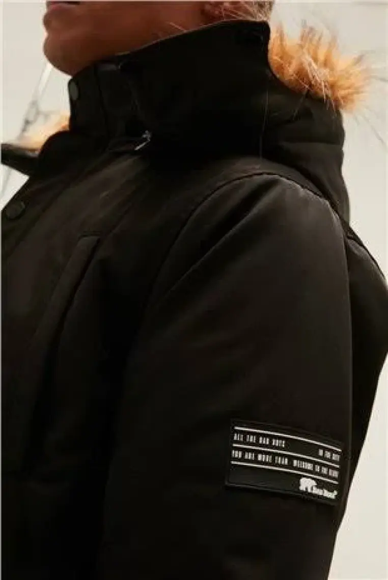 Bad Bear Rock Rabbit Jacket Siyah Erkek Mont 22.02.13.004-C01