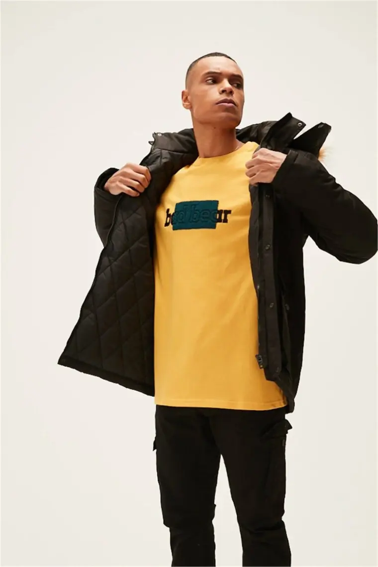 Bad Bear Rock Rabbit Jacket Siyah Erkek Mont 22.02.13.004-C01