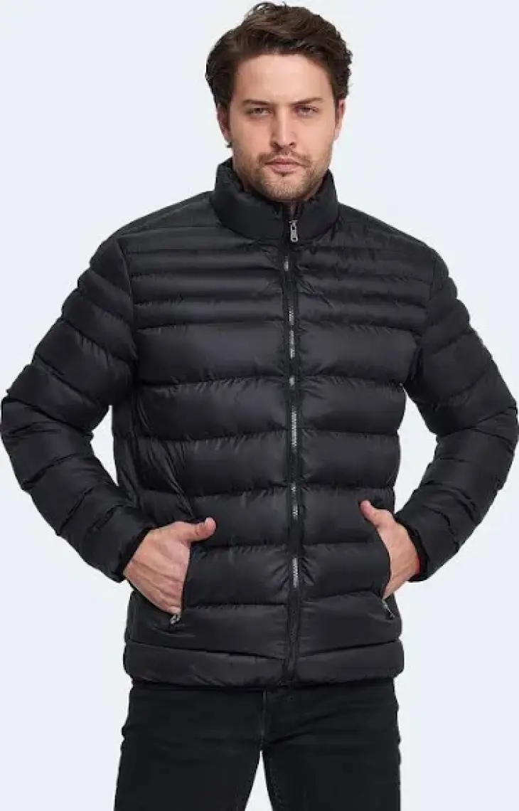 Slazenger HORIZON I Erkek Mont & Kaban Siyah