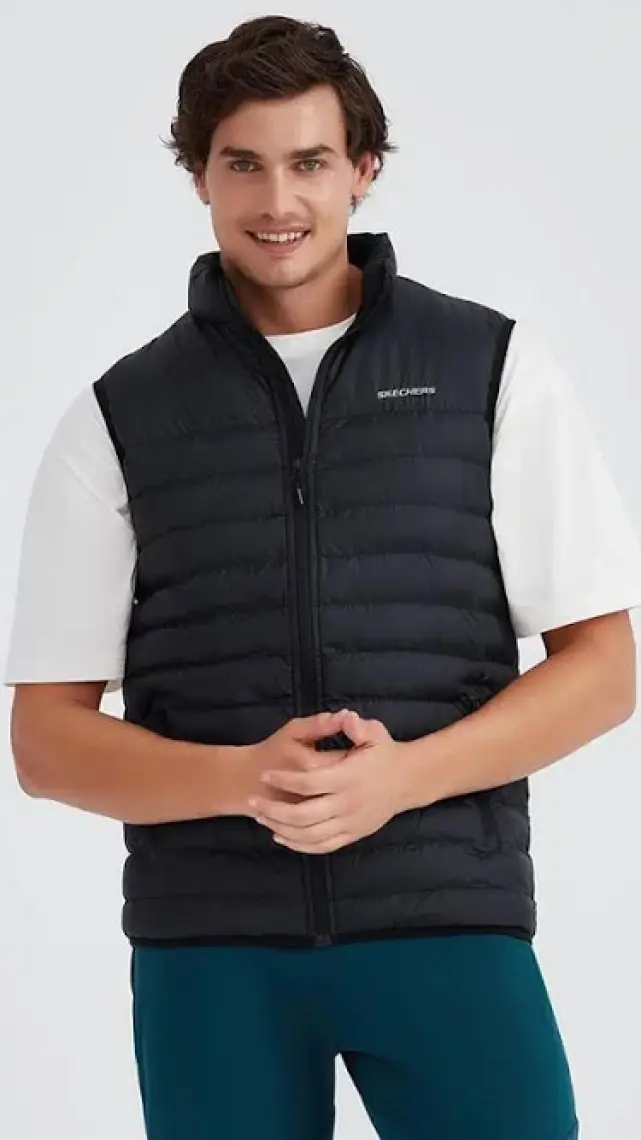 Skechers M Essential Vest Erkek Yelek S202174-001