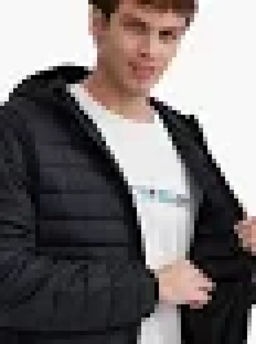 Skechers M Essential Hooded Jacket Siyah Erkek Mont S202063-001
