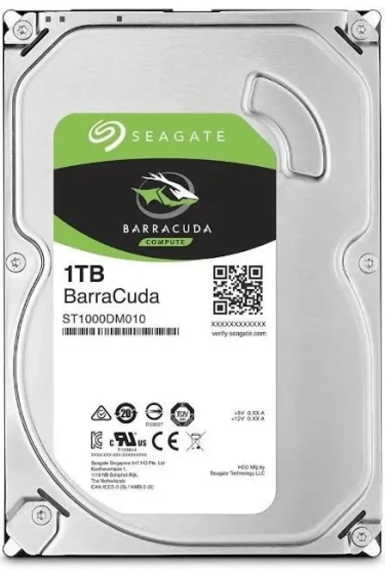 Seagate Barracuda 3,5" 1tb 64MB ST1000DM010, 72000RPM, Desktop HDD
