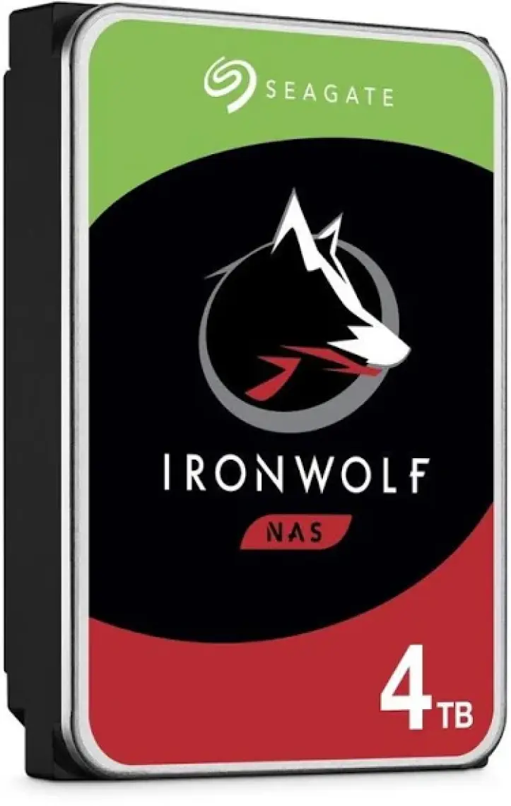 Seagate IronWolf NAS HDD 4TB 3.5" 5900RPM 64MB Cache Sata 3 Sabit Disk ST4000VN008