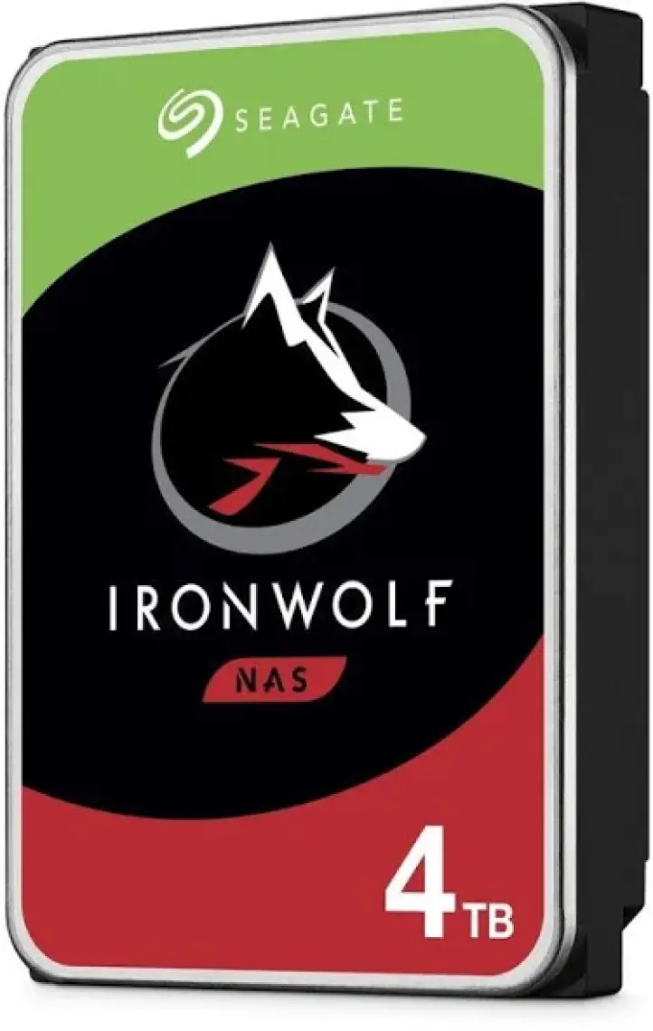Seagate IronWolf NAS HDD 4TB 3.5" 5900RPM 64MB Cache Sata 3 Sabit Disk ST4000VN008
