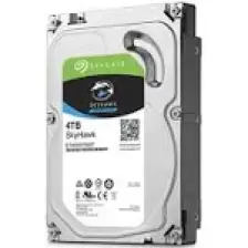 Seagate Skyhawk 3.5" 4TB Sata 3.0  64MB 190Mb/s RV Sensör 5900Rpm 64HD Kamera 180TB/Yil Isyükü 7/24 Güvenlik Disk ST4000VX007