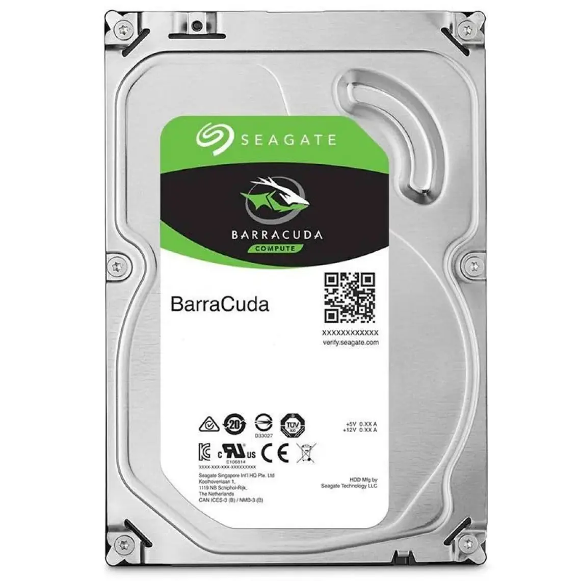 Seagate Barracuda 3,5" 1tb 64MB ST1000DM010, 72000RPM, Desktop HDD